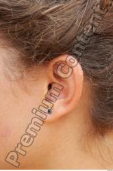 Ear Woman White Chubby